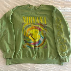Urban Outfitters Nirvana Crewneck Sweatshirt